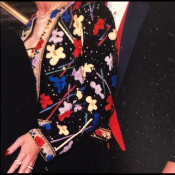 Vintage Richeline Sequined & Beaded Bolaro Jacket - Picture 3 of 8